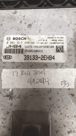 39133-2EHB4 Kia Soul 2017 ecm ecu computer - Swan Auto