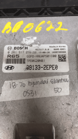 39133-2EPE0 Hyundai Elantra 2018-2020 ecm ecu computer - Swan Auto