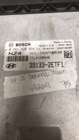 39133-2ETF1 ecm ecu computer 2019-2020 Hyundai Tucson - Swan Auto
