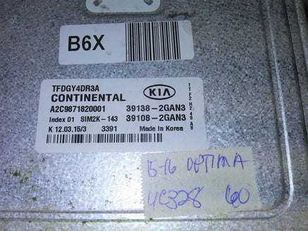 39138-2GAN3 Kia Optima 2015-2016 ecm ecu computer - Swan Auto