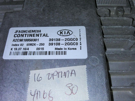 39138-2GGC0 ecm ecu computer 2016 Kia Optima - Swan Auto