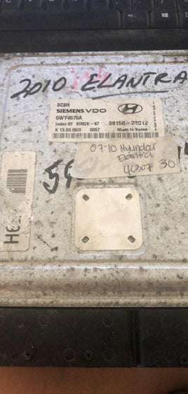 39150-23012 ecm ecu computer 2007-2010 Hyundai Elantra - Swan Auto