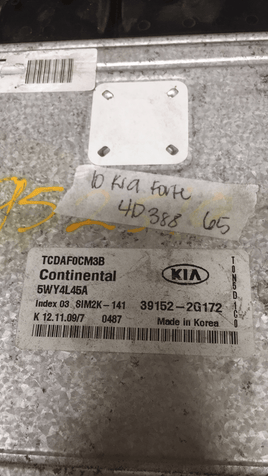 39152-2G172 Kia Forte 2010 ecm ecu computer - Swan Auto