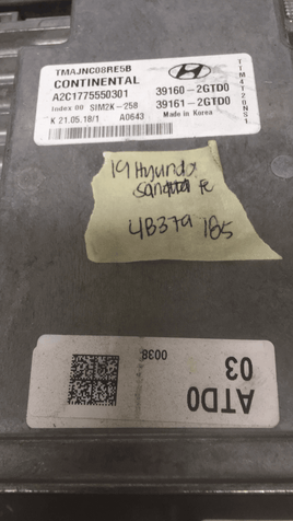 39160-2GTD0 Hyundai Santa Fe ecm ecu computer 39130-2GAG2 - Swan Auto