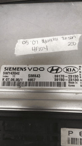 39170-23130 ecm ecu computer 2005-2007 Hyundai Tucson - Swan Auto