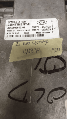 39170-2GRC3 Kia Sportage 2021 ecm ecu computer - Swan Auto