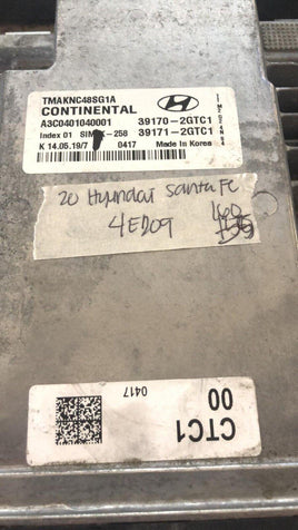 39170-2GTC1 Hyundai Santa Fe 2020 ecm ecu computer - Swan Auto
