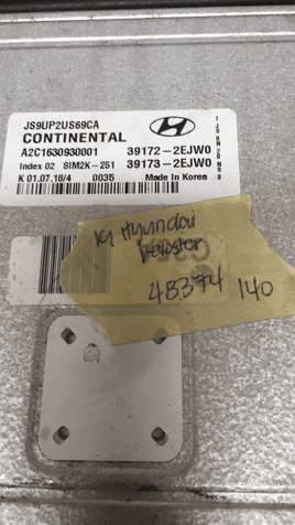 39172-2EJW0 Hyundai Veloster ecm ecu computer 2019 - Swan Auto