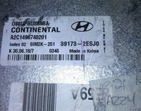 39173-2ESJ0 ecm ecu computer 2018-2021 Hyundai Kona - Swan Auto