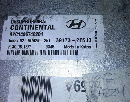 39173-2ESJ0 ecm ecu computer 2018-2021 Hyundai Kona - Swan Auto