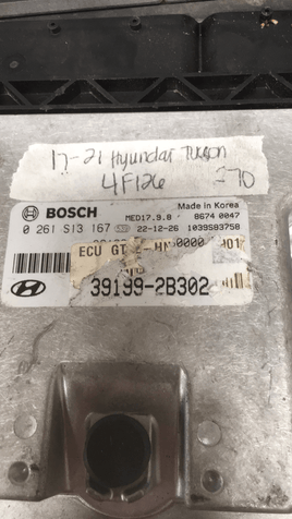 39199-2B302 Hyundai Tucson ecm ecu computer 2017-2021 - Swan Auto