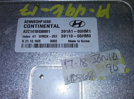 391A1-03HM1 ecm ecu computer 2017-2018 Hyundai Ioniq - Swan Auto