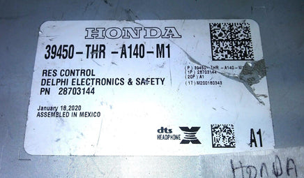 39450-THR-A140-M1 Honda ecu Entertainment Control Module - Swan Auto
