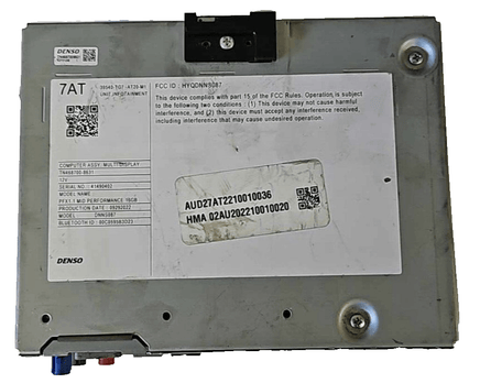 39540-TG7-AT20-M1 Honda Pilot 2022 Infotainment control module - Swan Auto
