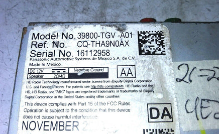 39800-TGV-A01 Acura TLX 2021-2022 Sirius radio receiver module - Swan Auto