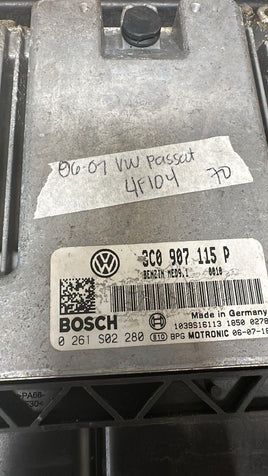 3C0 907 115 P VW Passat 2006-2007 ecm ecu computer - Swan Auto