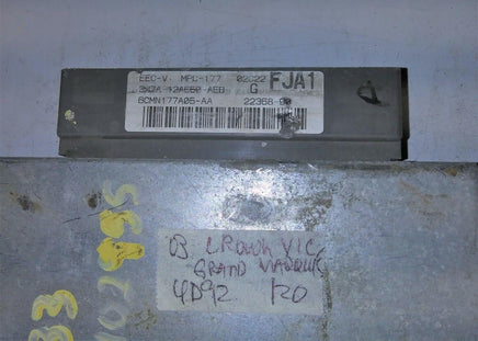 3W7A-12A650-AEB ecm ecu computer 2003 Ford Crown Vic Grand Marquis **Tested** - Swan Auto
