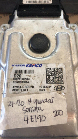 42951-3D020 Hyundai Sonata 2020-2022 sbw control module - Swan Auto
