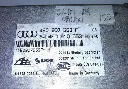 4E0 907 553 F air ride suspension module 2004-2009 Audi A8 - Swan Auto