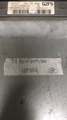 4F2A-12A650-GF Ford Freestar ecm ecu computer 2004 **TESTED** - Swan Auto