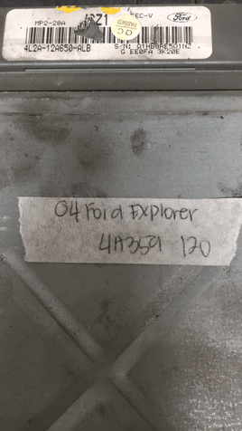 4L2A-12A650-ALB Ford Explorer 2004 ecm ecu computer **TESTED** - Swan Auto