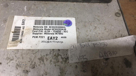 4L3A-12A650-AEC ecm ecu computer 2004 Ford F150 ***tested*** - Swan Auto