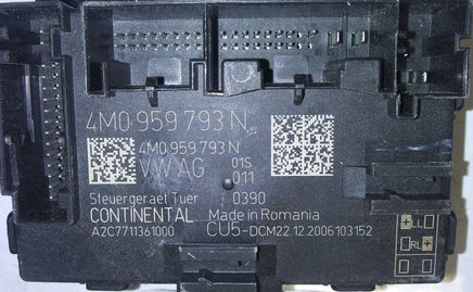 4M0 959 793 N front door control module 2018-2023 Audi A4 or A5 - Swan Auto