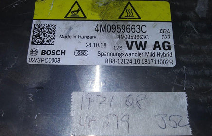 4M0959663C voltage converter 2019-2021 Audi Q8 - Swan Auto