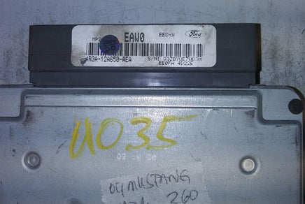 4R3A-12A650-AEA ecm ecu computer 2004 Ford Mustang**Tested** - Swan Auto