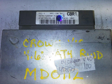4W7A-12A650-ACB ecu ecm computer 2004 Ford Crown Vic **tested*** - Swan Auto