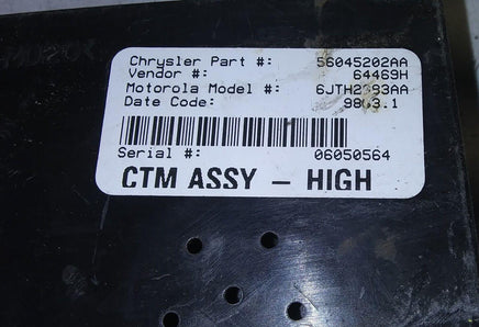 56021385AB central timing module computer 1998 Dodge Durango - Swan Auto