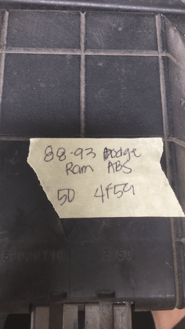 56026716 Dodge Ram Pickup ABS control module computer 1988-1993 - Swan Auto