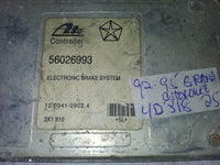 56026993 Jeep Grand Cherokee 1993-1995 ABS Control Module - Swan Auto