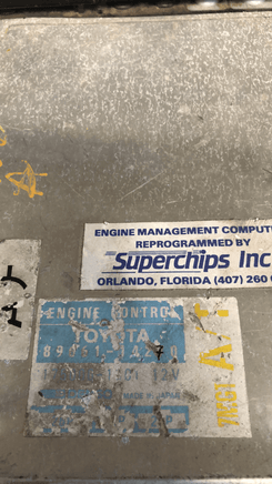 1989-1993 Toyota Supra ecu ecm computer 89661-14270 - Swan Auto