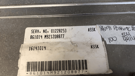 1988-1991 Pontiac Bonneville ecm ecu computer 16141014 - Swan Auto