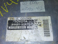 2000 Toyota Echo ecm ecu computer 89661-52670 - Swan Auto