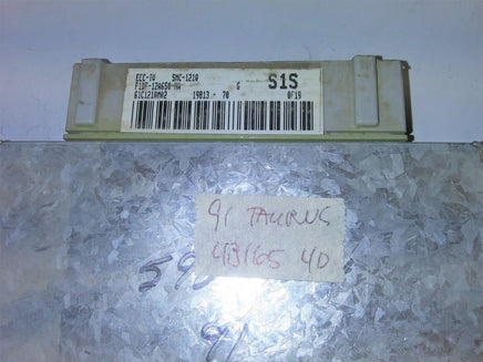 1991 Ford Taurus ecm ecu computer F1DF-12A650-HA - Swan Auto
