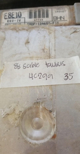 1988 Ford Taurus Sable ecm ecu computer F8DF-12A650-F1C - Swan Auto