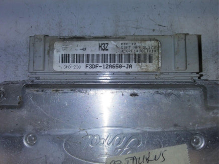 1993 Ford Taurus ecu ecm computer F3DF-12A650-JA - Swan Auto