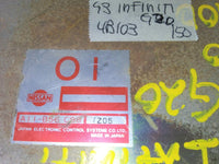 1993 Infiniti G20 ecm ecu computer A11-B56 C98 - Swan Auto