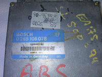 1990-1995 Mercedes-Benz 400SE abs anti-lock brake control module 0 265 106 078 - Swan Auto