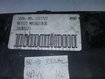 1988-1990 Buick Regal ecm ecu computer 16087121 - Swan Auto