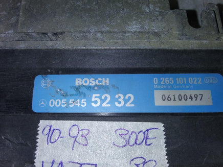 1990-1993 Mercedes-Benz 300E ABS Control Module 005 545 52 32 - Swan Auto
