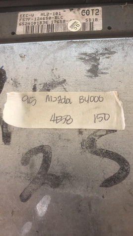 1995 Ford Ranger Mazda B4000 4.0 ecm ecu computer F57F-12A650-BLC **Tested** - Swan Auto