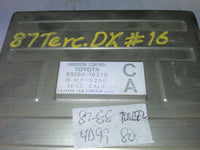 1987-1988 Toyota Tercel emission control module 89550-16210 - Swan Auto