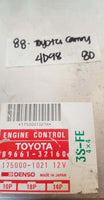 1988 Toyota Camry ecu ecm computer 89661-32160 - Swan Auto