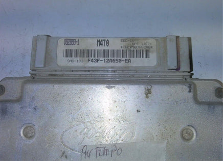 1994 Ford Tempo or Mercury Topaz ecm ecu computer F43F-12A650-EA - Swan Auto