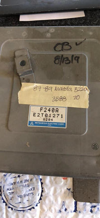 1987-1989 Mazda B2200 ecm ecu computer F240A E2T01271 - Swan Auto
