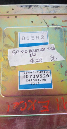 1989-1990 Hyundai Excel ecm ecu computer MD739520 - Swan Auto