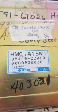 1994 Hyundai Scoupe ecm ecu computer 95440-22010 - Swan Auto